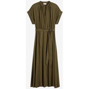 bonprix, bonprix Hemdblusenkleid für stilvollen Auftritt, aus Viskose, ausgestellte Passform
