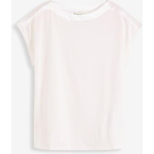 bonprix, bonprix T-Shirt Oversize-Passform, Kurzarm-Design, mit Satinpasse