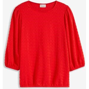 bonprix, bonprix Tunikashirt Oversize-Passform, ohne Kragen, aus Polyester, Viskose und Elasthan