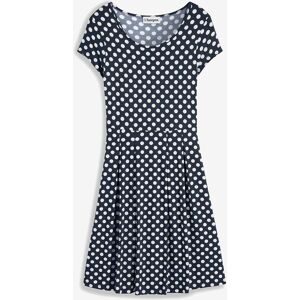 bonprix Jerseykleid aus Viskose-Mixblau 50Damen