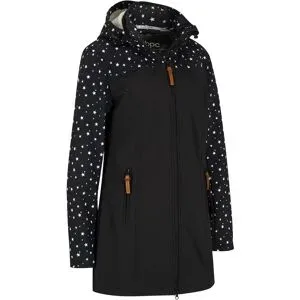 bonprix Funktions-Softshell-Parka mit Kuschelfleeceschwarz 44Damen