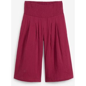 bonprix, bonprix Caprihose mit breitem Gummibund, aus reiner Baumwolle, Loose Fit Passform