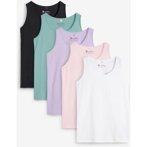 bonprix, bonprix Longtop Packung, 5 tlg. figurumspielende Passform, po-bedeckend