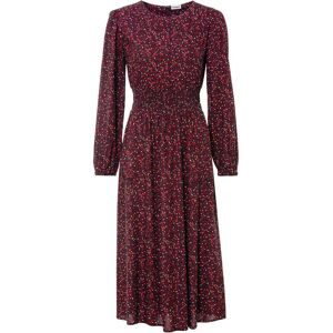 bonprix, bonprix Midikleid "Midikleid mit Blumenprint" für die Herbstsaison, aus Viskose, Oversize-Passform