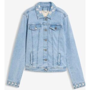 bonprix, bonprix Jeansjacke lockere Passform, mit Hemdblusenkragen