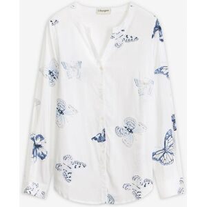 bonprix, bonprix Druckbluse 1 figurumspielende Tunika-Passform, aus Viskose, Krempelärmel