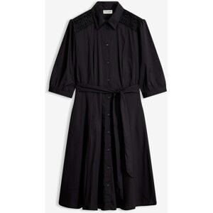 bonprix, bonprix 2-in-1-Kleid Set, 2 tlg. für Businessmode, aus Baumwolle, ausgestellte Passform