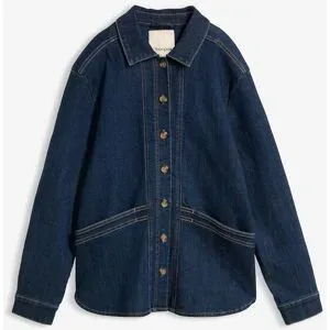 bonprix Jeansjacke mit Bio-Baumwolleblau 46Damen