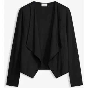 bonprix, bonprix Jersey Blazer aus Viskose-Mixschwarz 56Damen