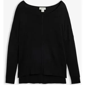 bonprix Oversize-Strickpulloverschwarz 40Damen