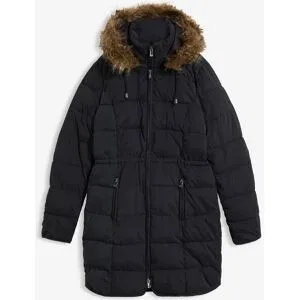 bonprix Steppjacke mit Kapuze, gefüttertschwarz 48Damen