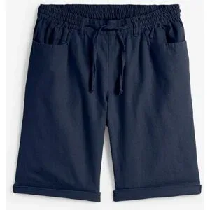 bonprix Bermuda mit Leinenblau 40Damen