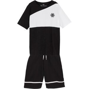 bonprix, bonprix T-Shirt Set, 2er, aus reiner Baumwolle, Regular Fit, Kurzarm-Design