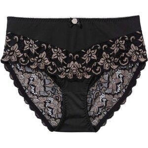 bonprix, bonprix Maxislip "Maxislip mit zarter Spitze" mit zarter Spitze, aus Polyamid und Elasthan, bequeme Passform