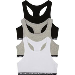 bonprix, bonprix Bustier Packung, 3 Stk. mit breiten Trägern, mit breitem Gummiband unter der Brust