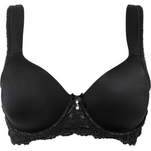 bonprix, bonprix Schalen-BH "Schalen-BH mit gepolsterten Trägern" mit gepolsterten Trägern, mit wattierten Cups, mit feiner Spitze