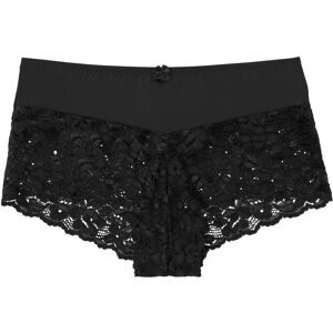 bonprix, bonprix Panty "Maxipanty mit Spitze" klassischer Stil, feine Spitze mit Blumenmotiv, bequeme Passform
