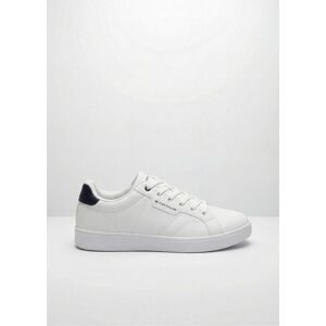 Tom Tailor, TOM TAILOR Sneaker, Kontrastbesatz an der Ferse, Freizeitschuh, Halbschuh, Schnürschuh