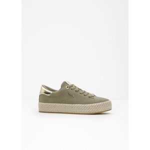 Tamaris, Tamaris Plateausneaker, Freizeitschuh, Halbschuh, Schnürschuh mit Textilkordel am Plateau