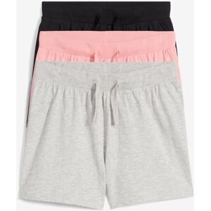bonprix, bonprix Shorts 3er Pack, Regular Fit, aus Baumwolle, verschiedene Grössen erhältlich