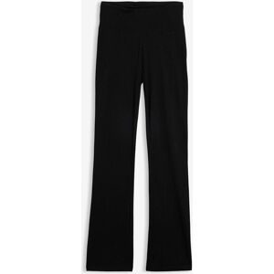 bonprix, bonprix Leggings "Baumwoll-Leggings, Flared Leg" aus Baumwolle, mit elastischem Bund, Skinny Fit, unifarben