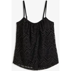 bonprix Tankinioberteilschwarz 36Damen