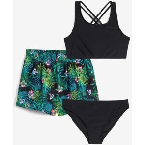 bonprix, bonprix Badeanzug Set, 3er, 3er-Set, aus Polyamid und Elasthan
