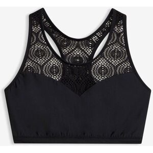 bonprix, bonprix Bustier-Bikini-Top mit Bandeau-Design, mit Brustfutter, mit elastischem Unterbrustgummi