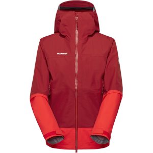 Mammut Wasserdichte Hardshell-Funktionsjacke für die Berge Alto Guide HS Hooded Jacket Women Rot L