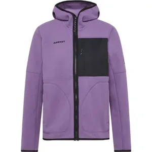 MAMMUT, MAMMUT Tamaro Hooded Damen Midlayer Lila, Damen, Größe: XL