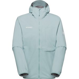 Mammut Kompakte minimalistische Hardshell-Wanderjacke Ducan Light HS Hooded Jacket Men Blau M