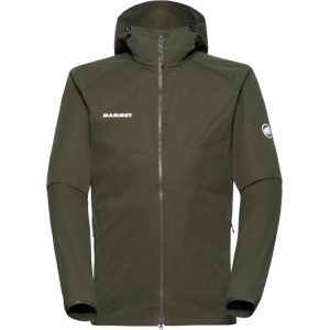 MAMMUT, MAMMUT Granite Hooded Herren Softshelljacke Grün, Herren, Größe: S