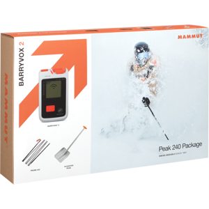 MAMMUT, MAMMUT Barryvox 2 Peak 240 Lawinen-verschüttetensuchgerät (LVS) Set Weiss, Herren, Größe: 0