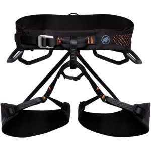 Mammut Robuster und atmungsaktiver Klettergurt Comfort Fast Adjust Harness Men Schwarz XL