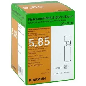Braun, Natriumchlorid 5,85% Braun Mpc Infusionslsg.-konz.