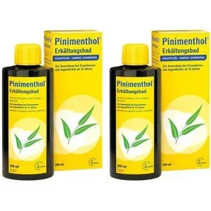 Pinimenthol, Pinimenthol Erkältungsbad ab 12 Jahre