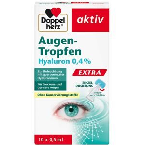 Doppelherz, Doppelherz Augen-tropfen Hyaluron 0,4% Extra