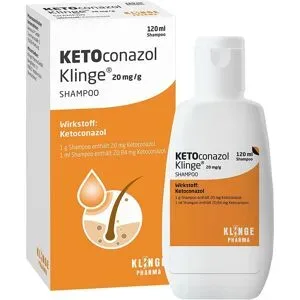 Ketoconazol Klinge, Ketoconazol Klinge 20 mg/g Shampoo