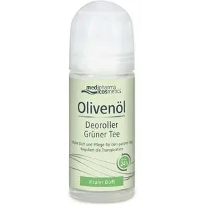 medipharma cosmetics, Medipharma Cosmetics Olivenöl Deoroller Grüner Tee