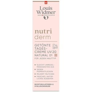 Louis Widmer, Louis Widmer nutriderm Getönte Tagescreme UV 20 -Natural 01 o.p