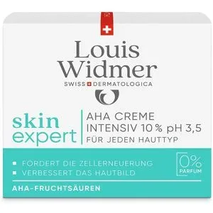Louis Widmer, Louis Widmer skinexpert AHA Creme Intensiv 10% unparfümiert