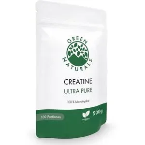 Pure, Green Naturals Creatine Ultra Pure 100% Monohydrat