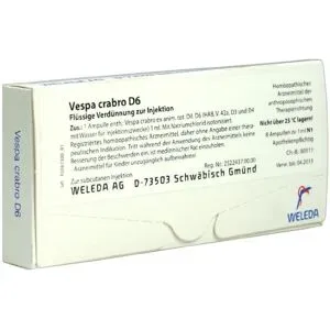 Weleda, Weleda Vespa Crabro D6 Ampullen