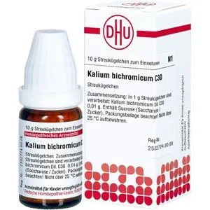 DHU, DHU Kalium Bichromicum C30 Globuli