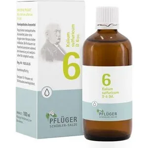 Biochemie Pflüger, Biochemie Pflüger 6 Kalium Sulfur D6 Tropfen