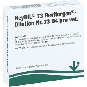 undefined, Neydil Nummer 7 3 Revitorgan Dilution d 4 pro veterinär Ampullen