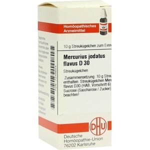 DHU, DHU Mercurius Jodat. Flavus D30 Globuli