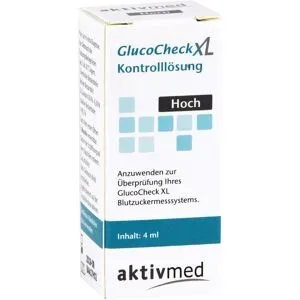undefined, Gluco Check Xl Kontroll Lösung hoch