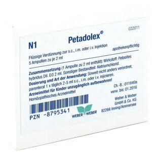 undefined, Petadolex Ampullen