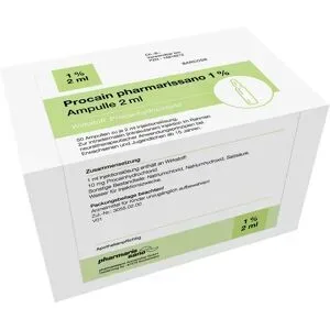 undefined, Procain Pharmarissano 1% iniecto -lsg.ampullen 2 Ml